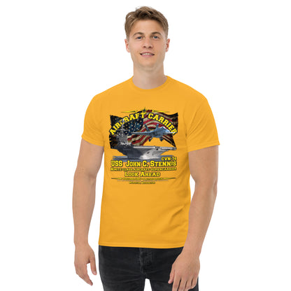 USS JOHN STENNIS CVN-74 Aircraft Carrier T-Shirt