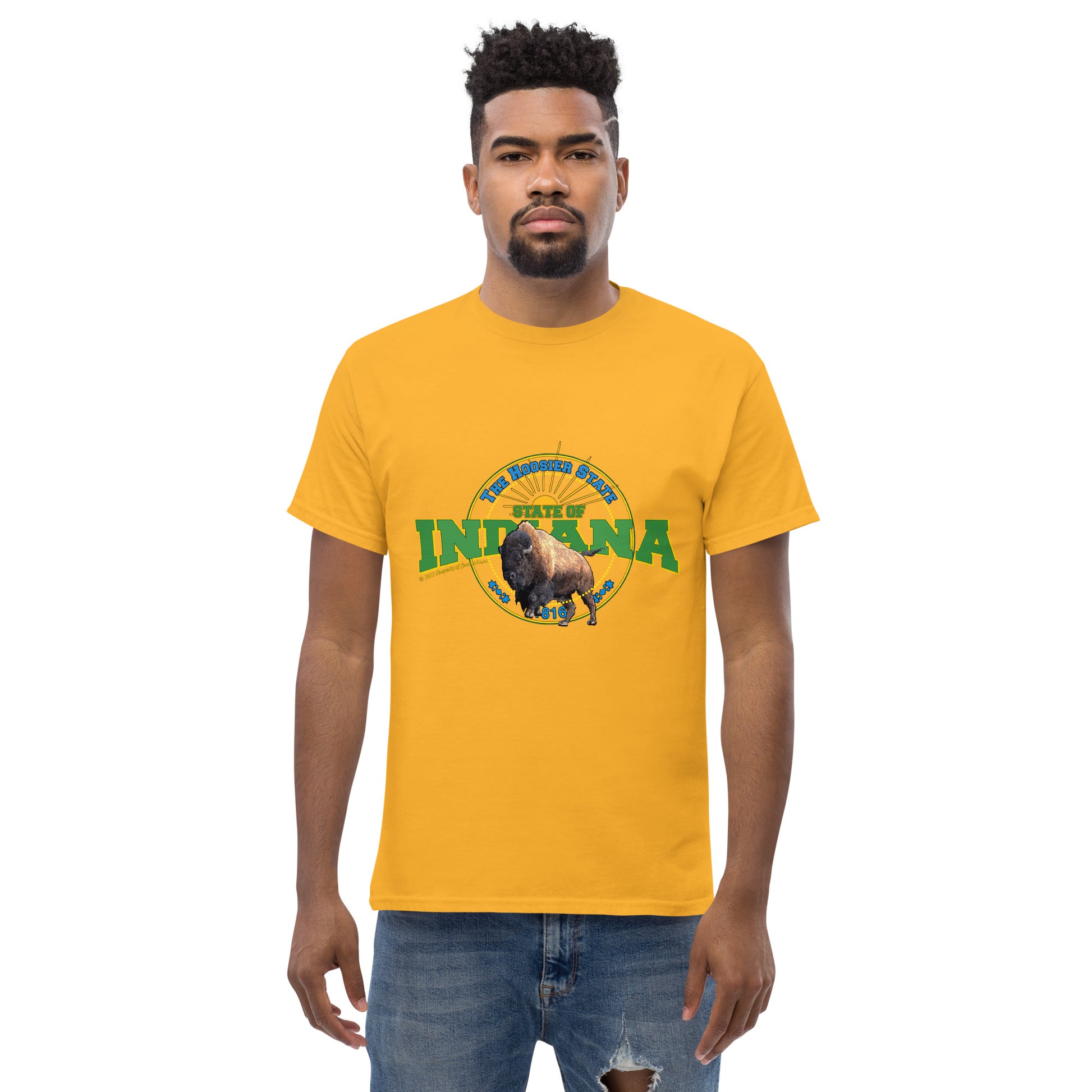 Indiana State T-shirt, Comancha.us tee,