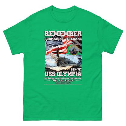 USS OLYMPIA SSN-717 Submarine T-shirt