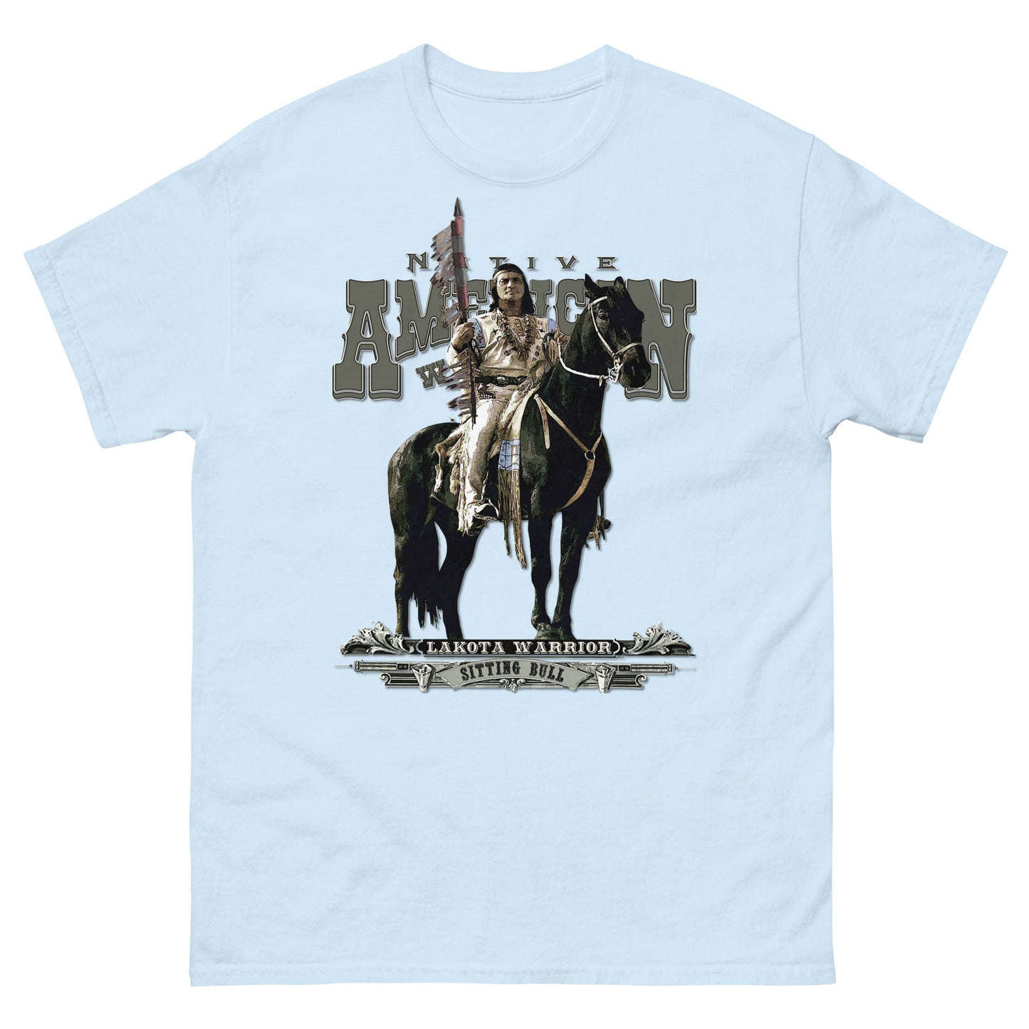 Sitting Bull Lakota Warrior t-shirt