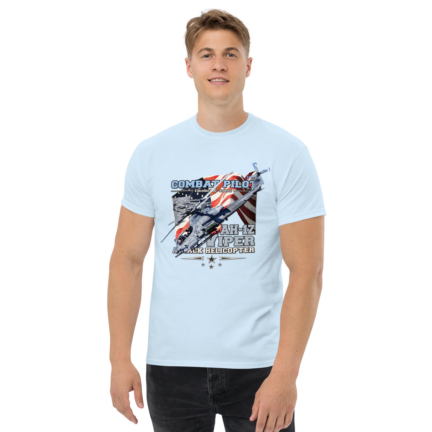 AH-1Z VIPER attack helicopter t-shirt