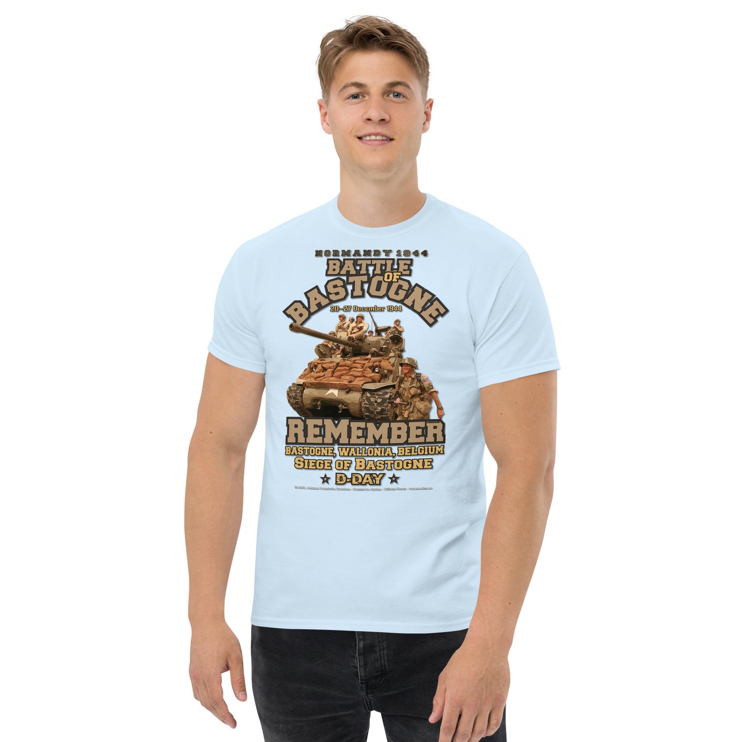 Battle of Bastogne 1944 classic t-shirt