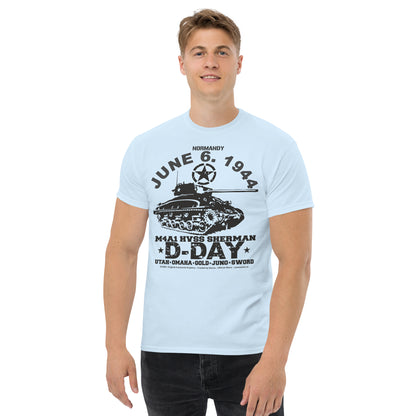 D-Day HVSS Sherman Veterans T-shirt