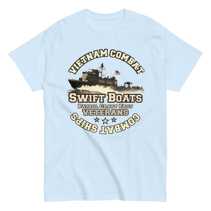 Swift Boats Veterans T-Shirt, PCF Veterans, Comancha,