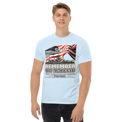 USS VINCENNES CA-44 Cruiser T-shirt