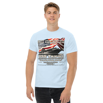 USS TRIPOLI LHA-7 Amphibious Assault Ship T-shirt