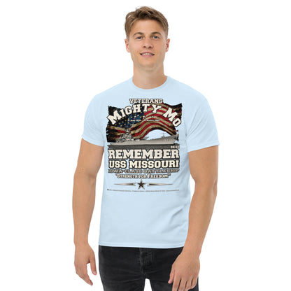 USS MISSOURI BB-63 battleship t-shirt