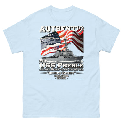 USS PREBLE DDG-88 Destroyer T-Shirt