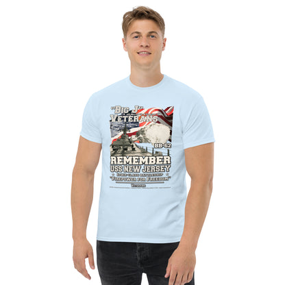 USS NEW JERSEY BB-62 Battleship t-shirt