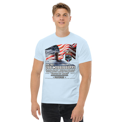 USS MISSISSIPPI SSN-782 Submarine T-Shirt