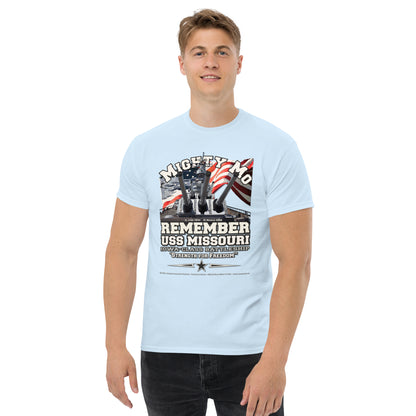 USS MISSOURI BB-63 Battleship T-Shirt