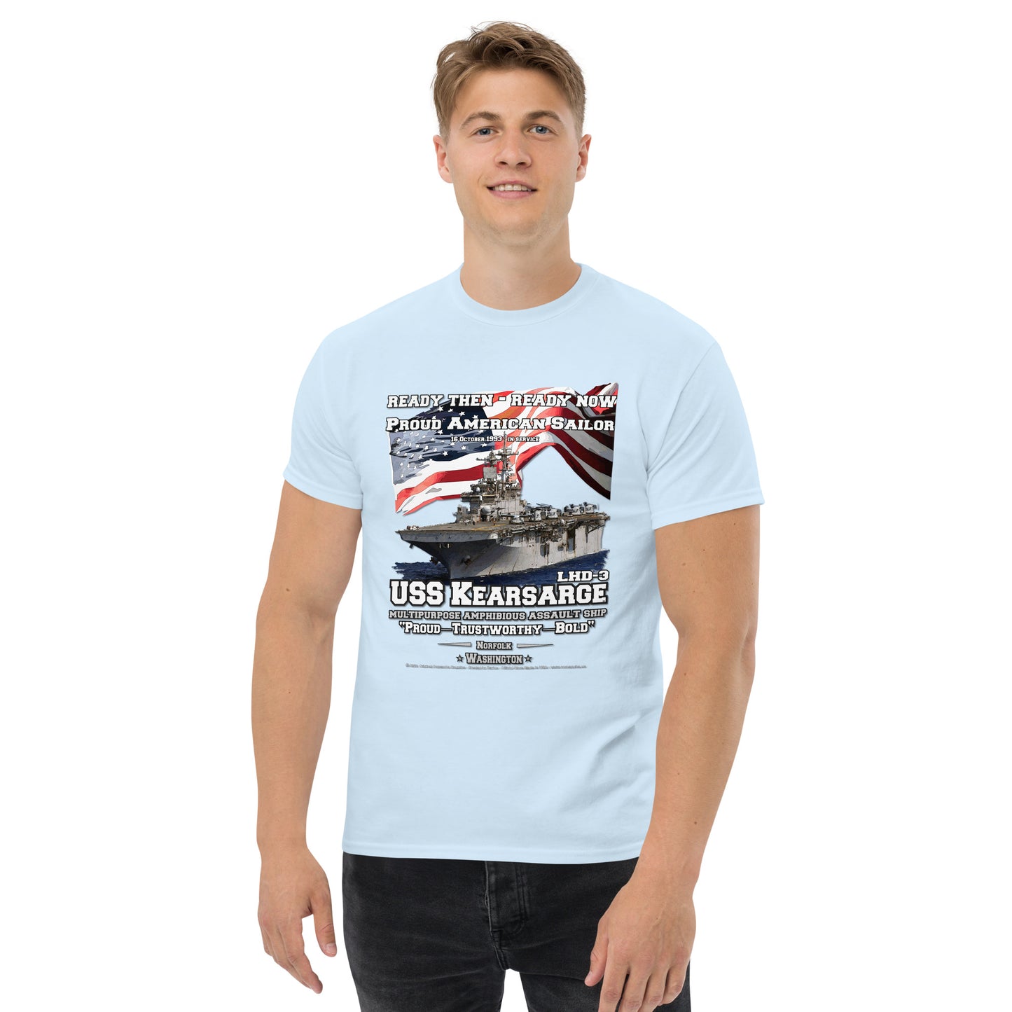 USS KEARSARGE LHD-3 Assault Ship T-Shirt