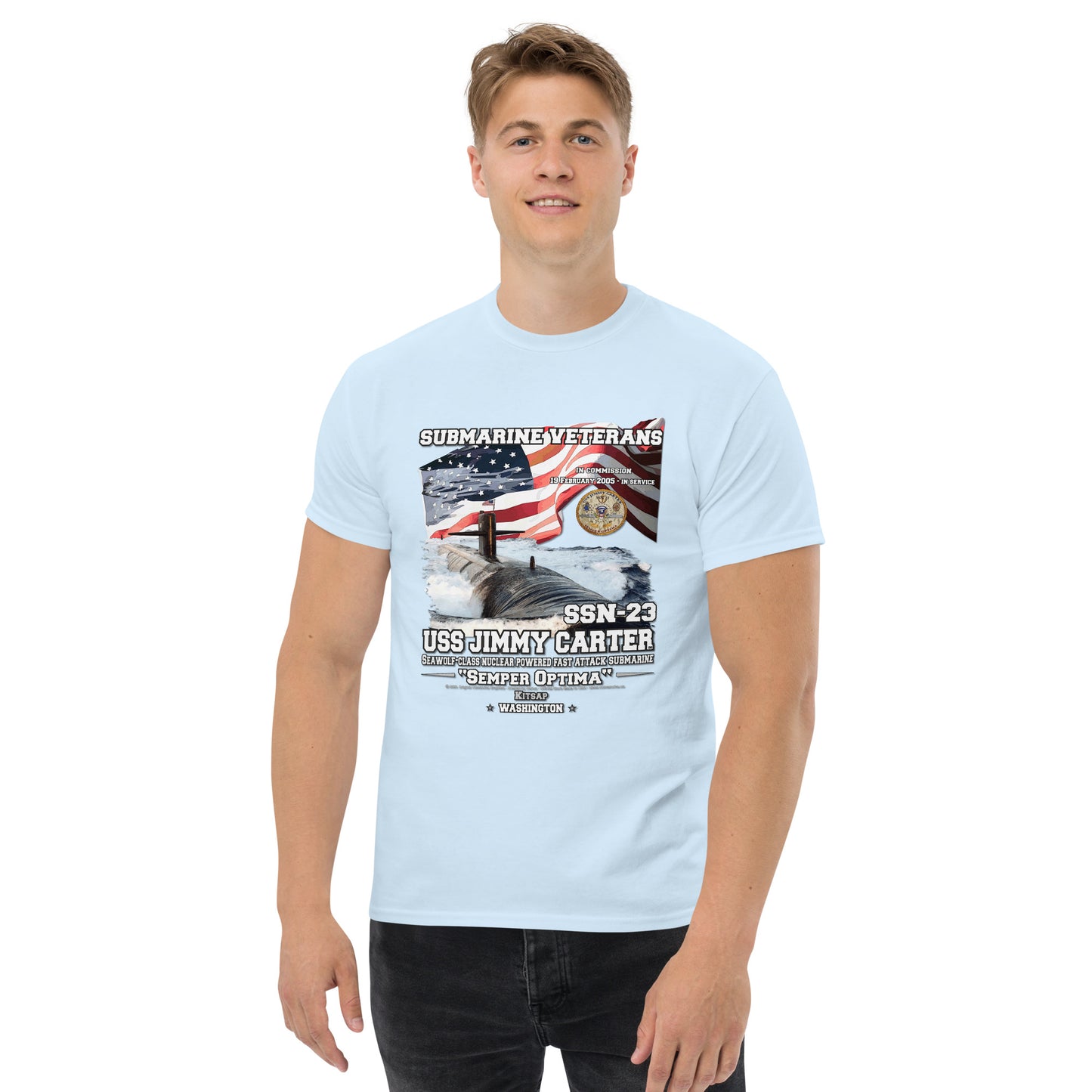 USS JIMMY CARTER SSN-23 Submarine T-Shirt