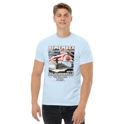 USS JACKSONVILLE SSN-699 Submarine T-Shirt