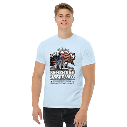 USS IOWA BB-61 Battleship Veterans Classic T-Shirt,