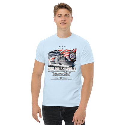 USS INDIANAPOLIS LCS-17 Littoral Combat Ship t-shirt