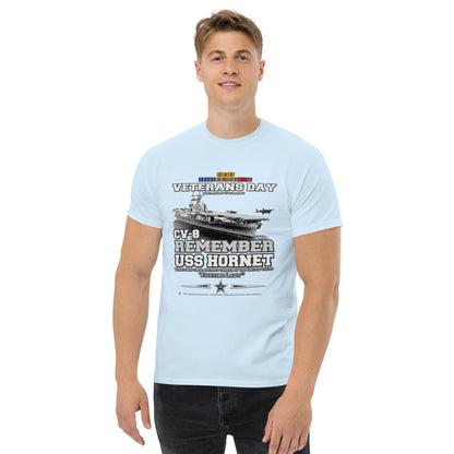 USS HORNET CV-8 t-shirt