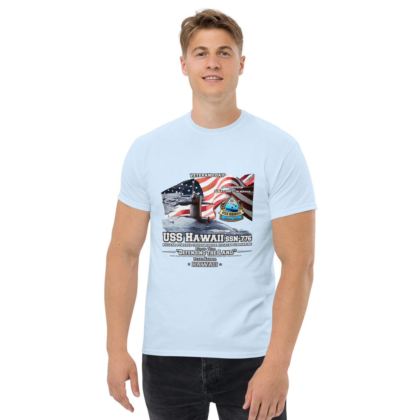 USS HAWAII SSN-776 Submarine T-Shirt