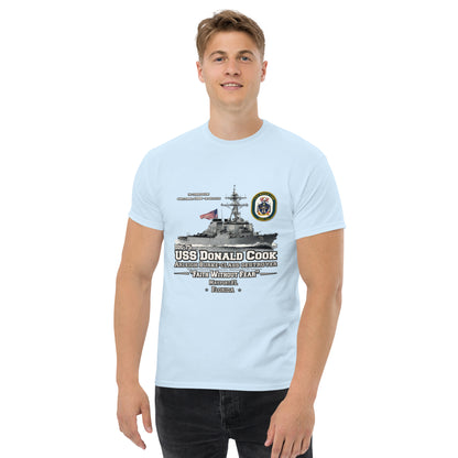 USS DONALD COOK DDG-75 Destroyer t-shirt