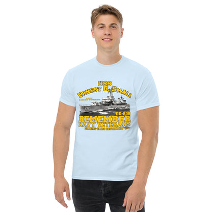 USS Ernest G. Small DD-838 Destroyer t-shirt