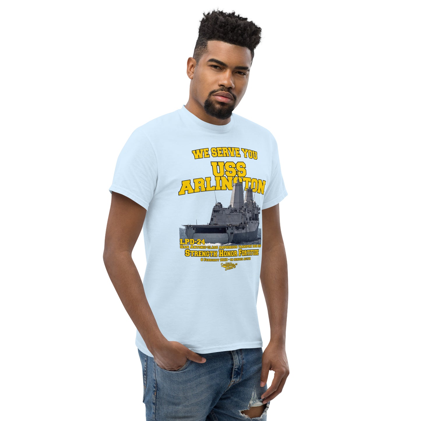 USS Arlington LPD-24 t-shirt