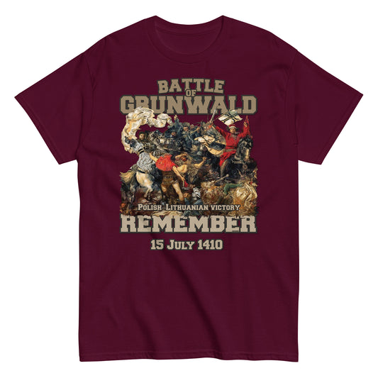 Battle of Grunwald 1410, T-Shirt Comancha.us, Comancha Design,