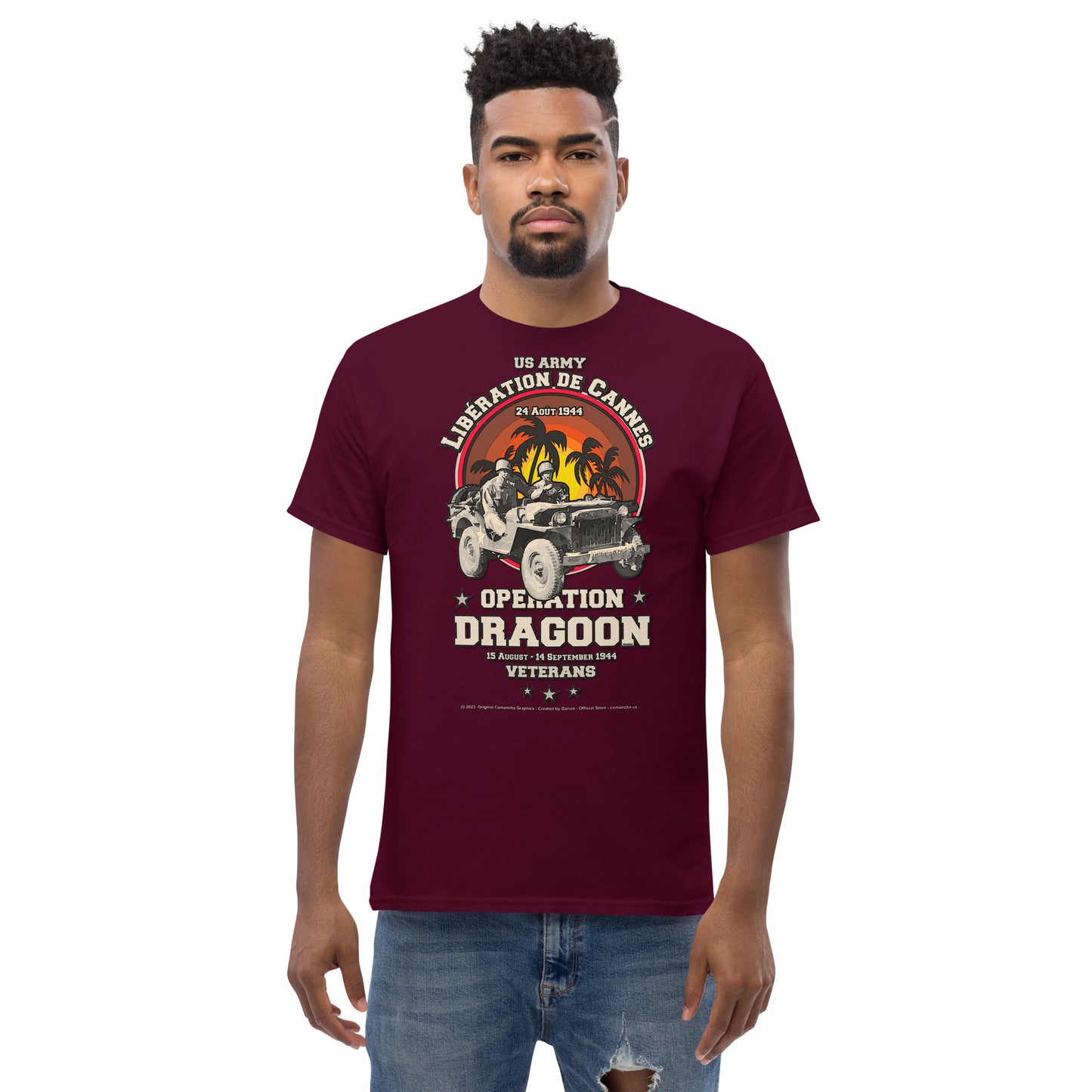 Operation Dragoon Veterans 1944 t-shirt