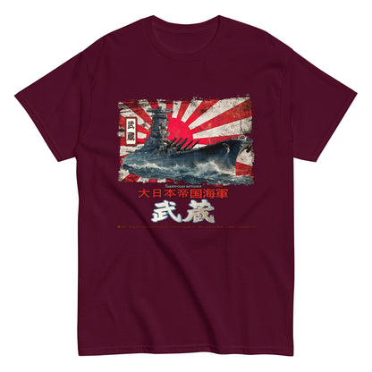 Musashi Battleship T-Shirt, Comancha T-shirts,