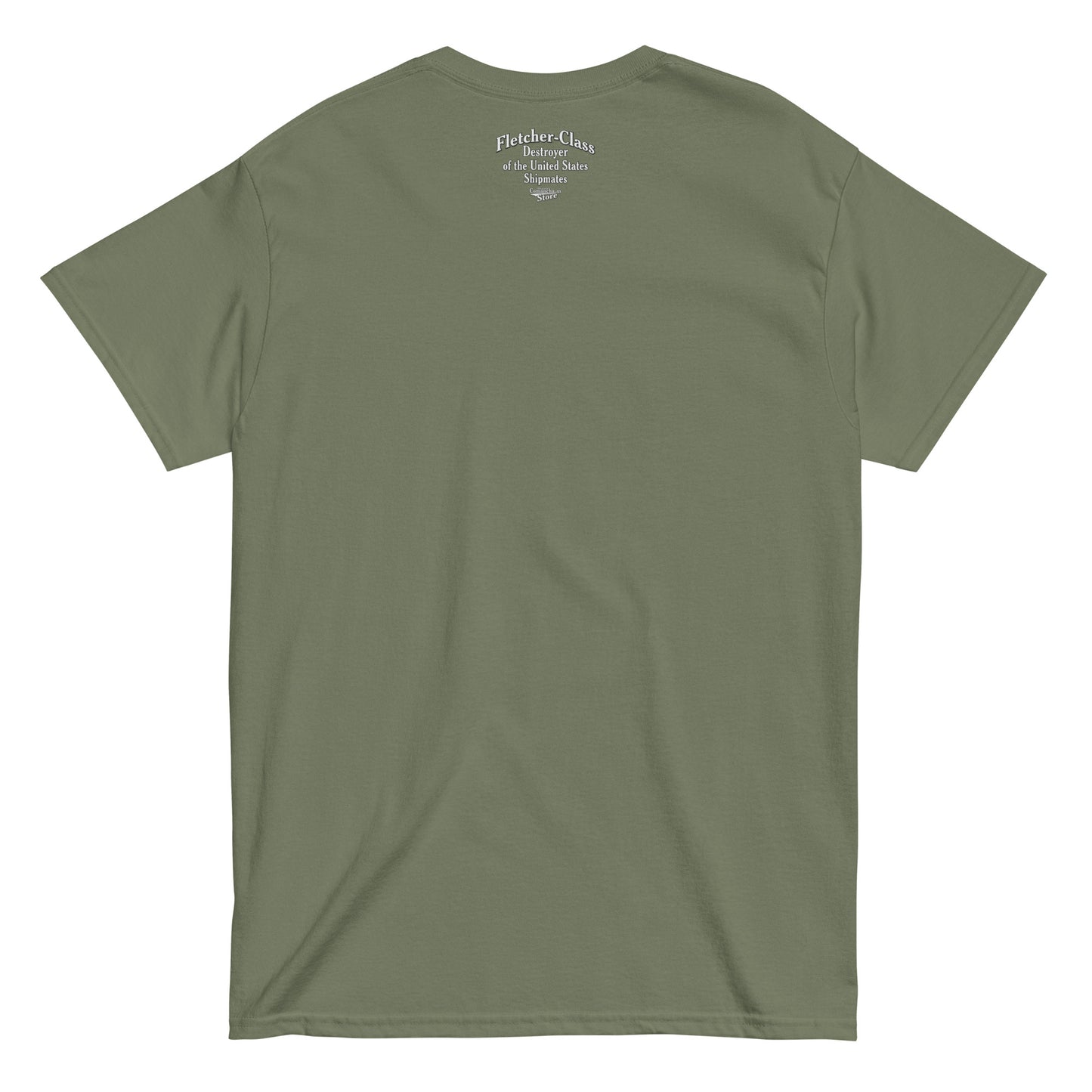 USS Charrette DD-581 destroyer t-shirt