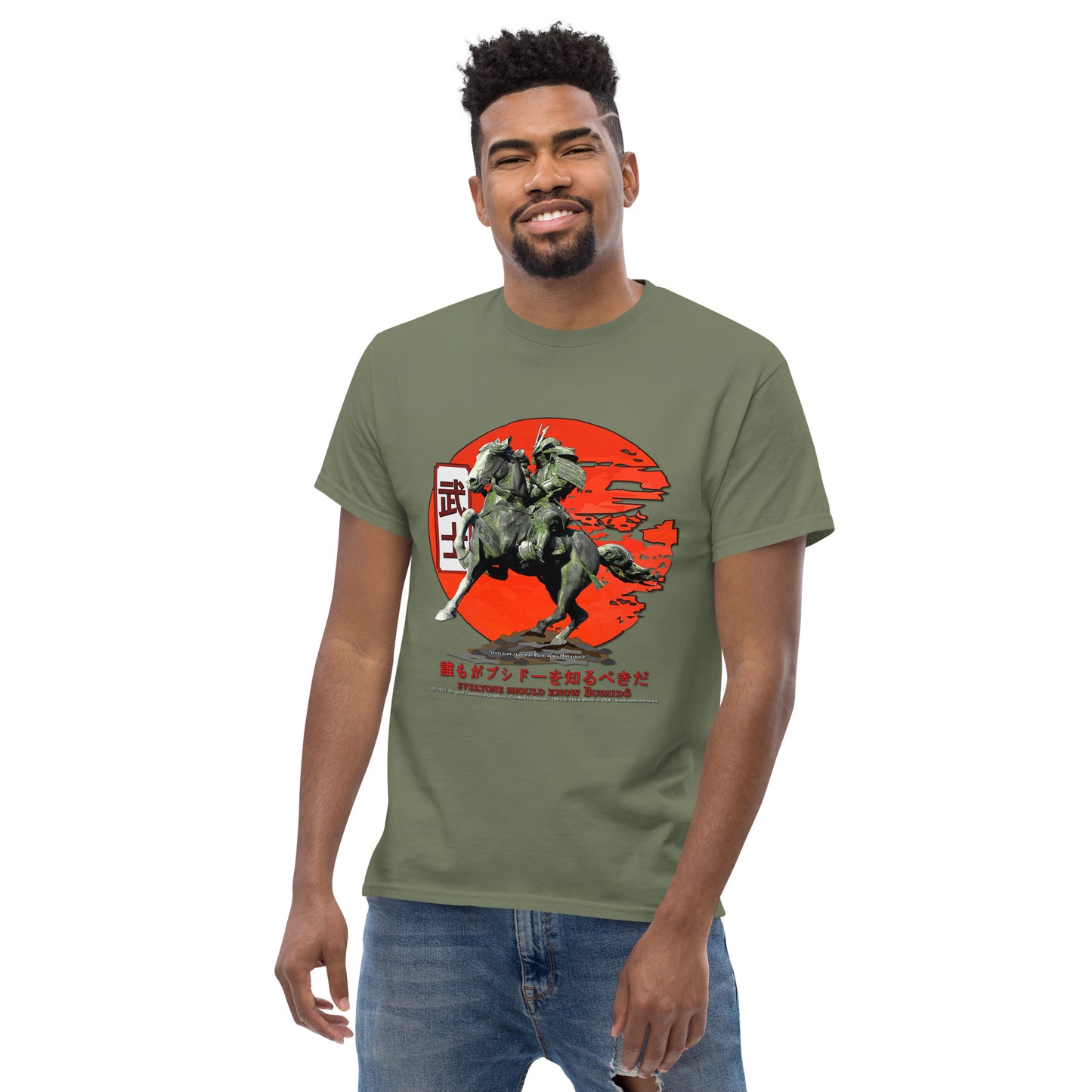 Samurai Kusunoki Masahige t-shirt