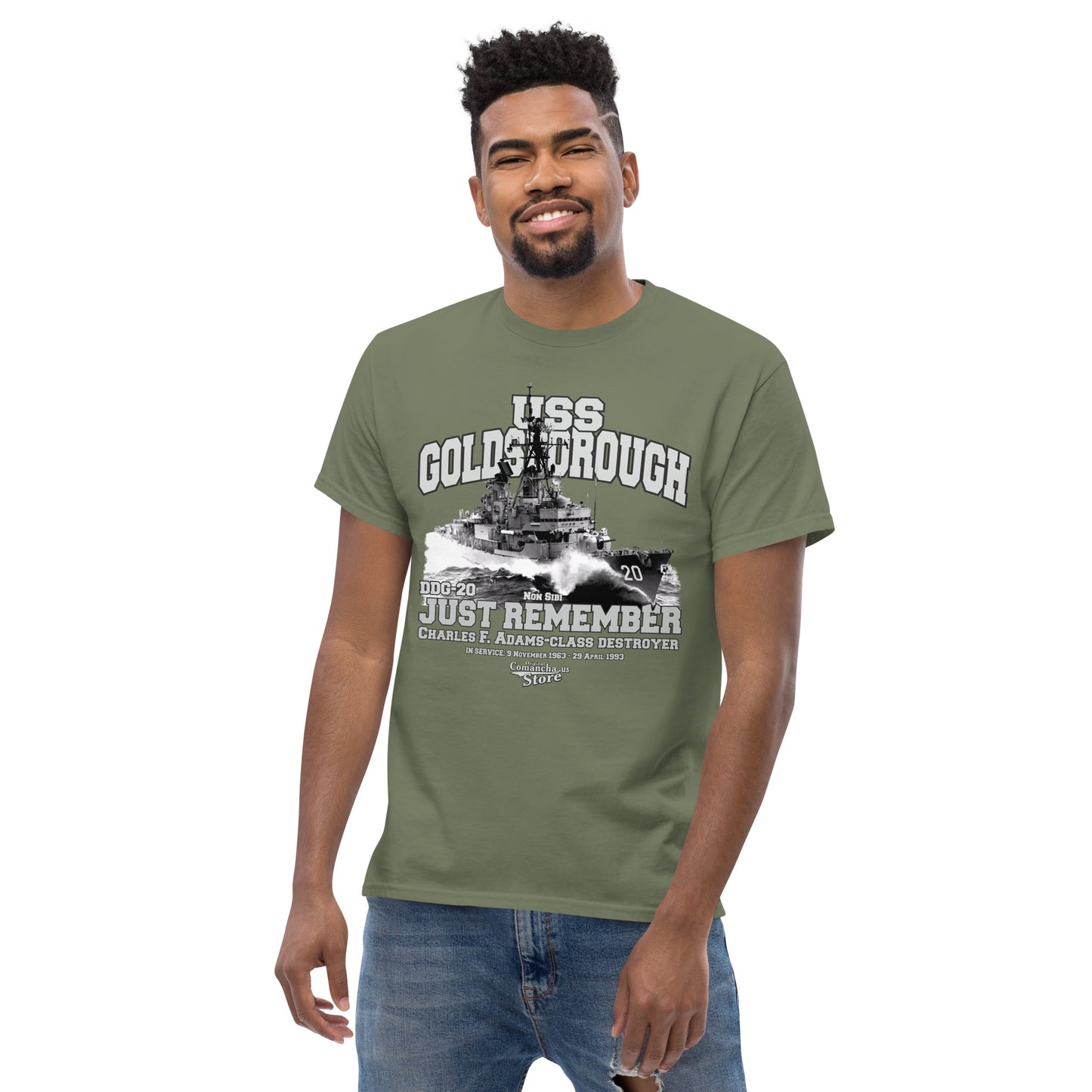 USS Goldsborough DDG-20 t-shirt