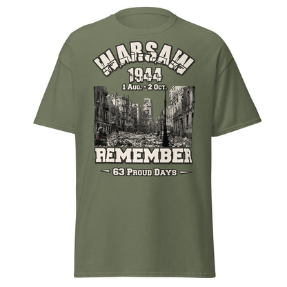 Warsaw Uprising 1944 t-shirt