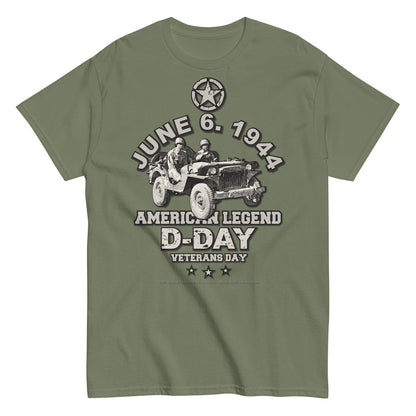 D-DAY American Legend Veterans t-shirt