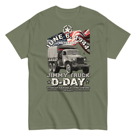 D-DAY Jimmy Truck Veterans t-shirt