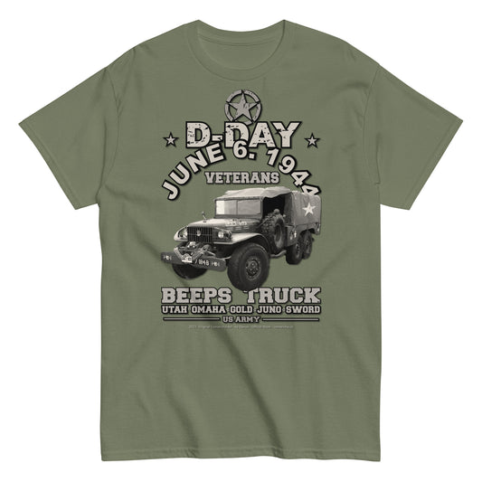 D-DAY WC63 Beeps Truck t-shirt