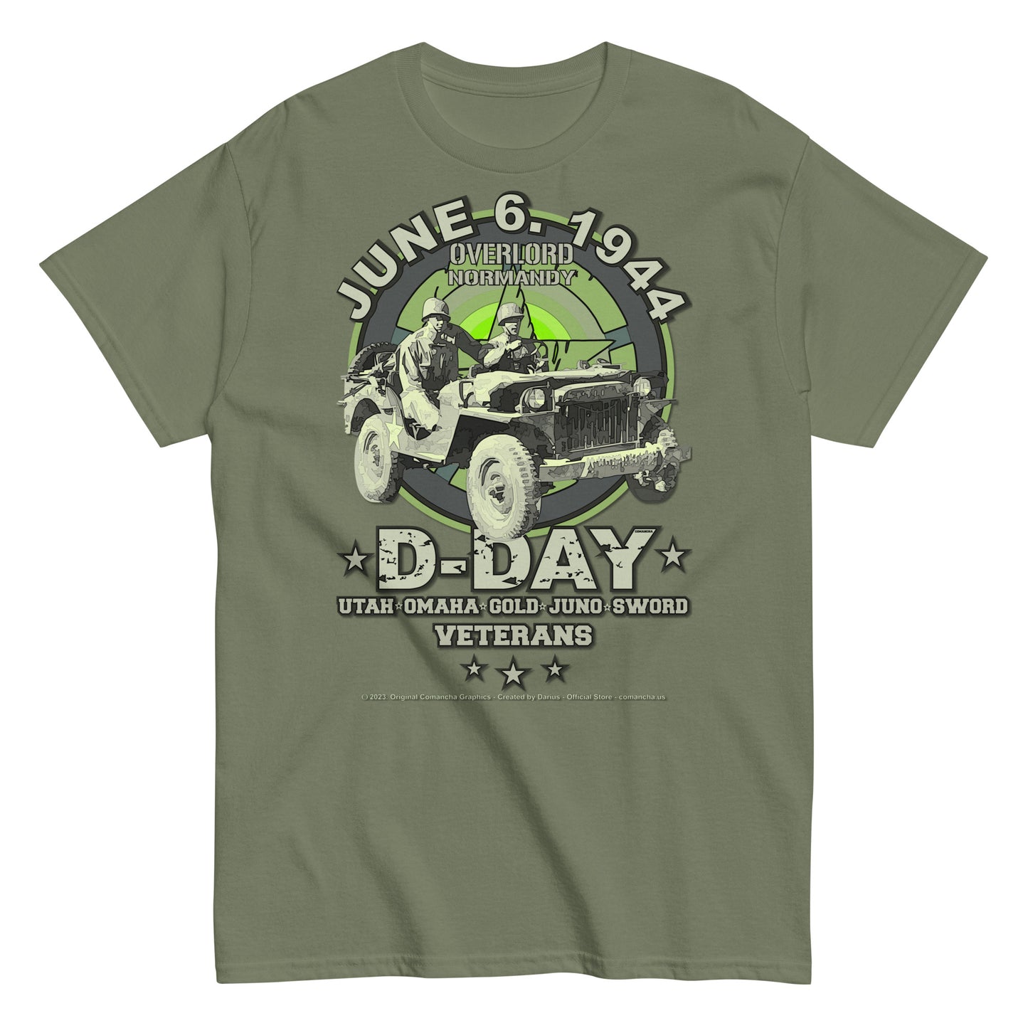 D-Day Veterans June 6 1944 t-shirt