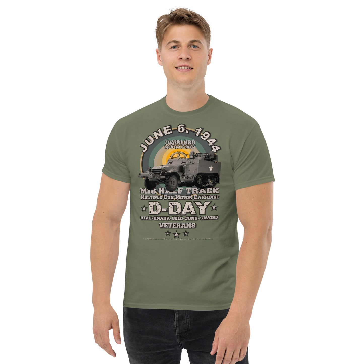 M16 Half Track US Army Veterans, Comancha T-Shirt