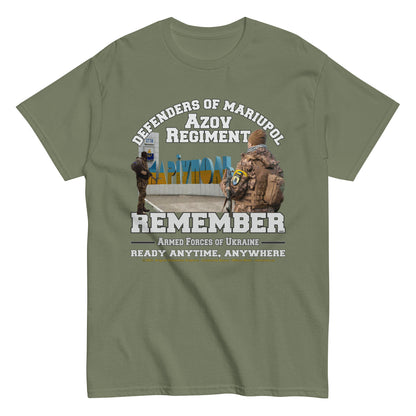 Defenders of Mariupol, Azov Regiment, Comancha T-shirts,