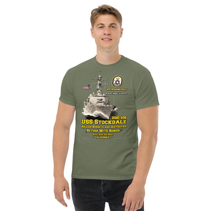 USS STOCKDALE DDG-106 Destroyer t-shirt