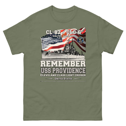 USS PROVIDENCE CL-82 Light Cruiser T-Shirt