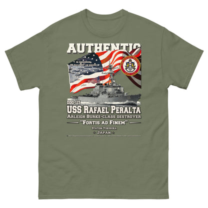 USS RAFAEL PERALTA DDG-115 Destroyer T-Shirt