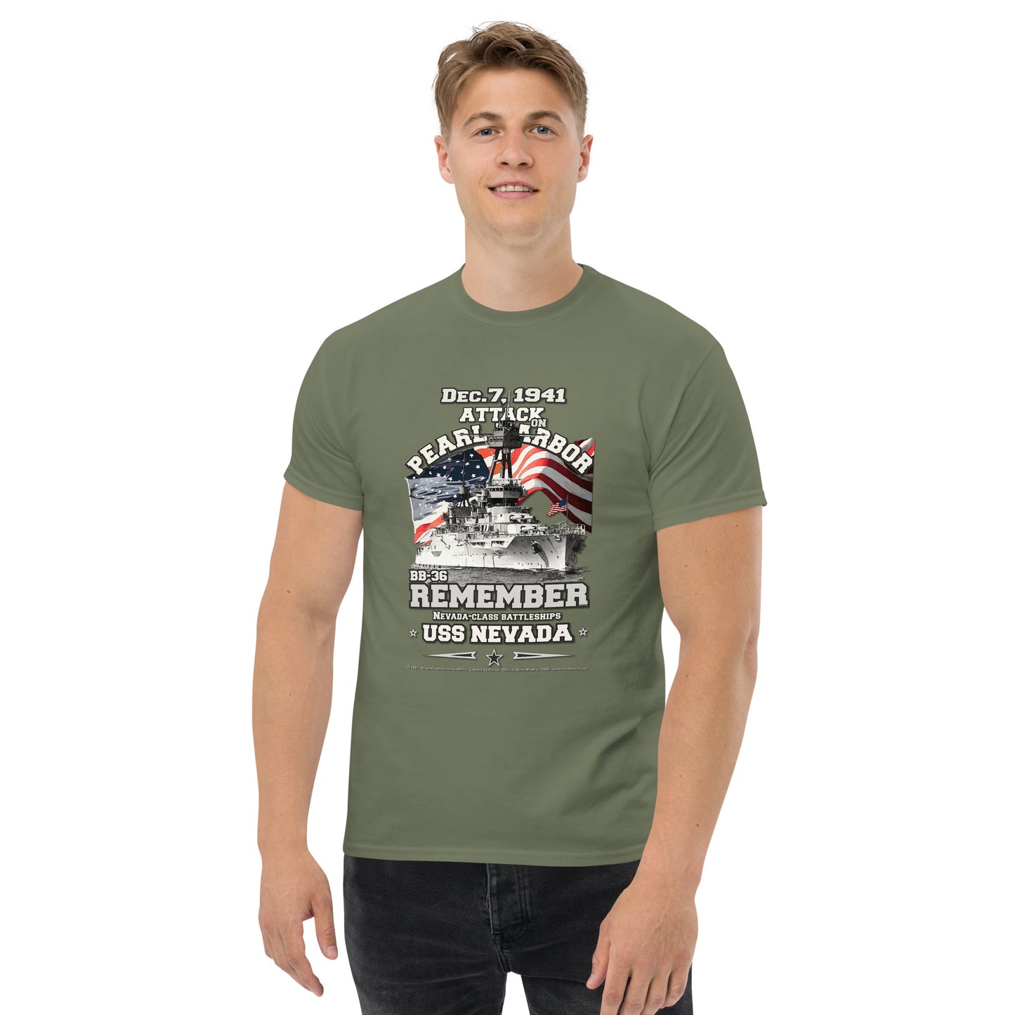 USS NEVADA BB-36 Battleship Veterans t-shirt, Comancha T-shirts,