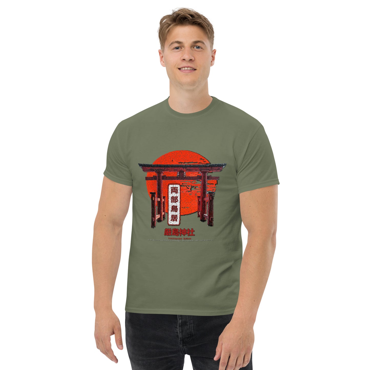 ITSUKUSHIMA SHRINE T-Shirt, Japanese Tradition T-Shirt, Comancha japanese T-shirts,