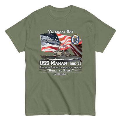 USS MAHAN DDG-72 Destroyer T-Shirt