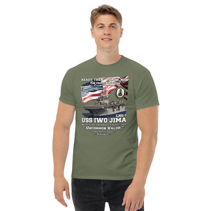 USS IWO JIMA LHD-7 Amphibious Assault Ship t-shirt