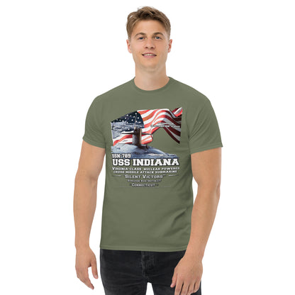 USS INDIANA SSN-789 Submarine t-shirt