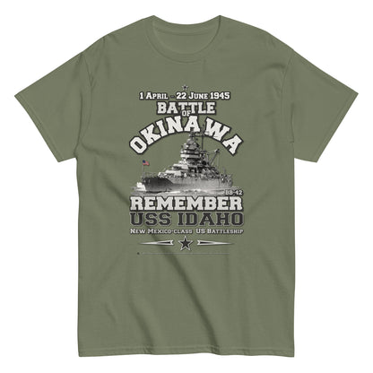 USS IDAHO BB-42 T-shirt, US NAVY Ships T-shirts, US NAVY Veterans T-shirt,Battleship Veterans Comancha t-shirt, Remember Pearl Harbor T-shirts, USS IDAHO BB-42 Battleship Veterans Comancha Unisex t-shirt, Pearl Harbor T-shirts, Comancha Store T-shirts,