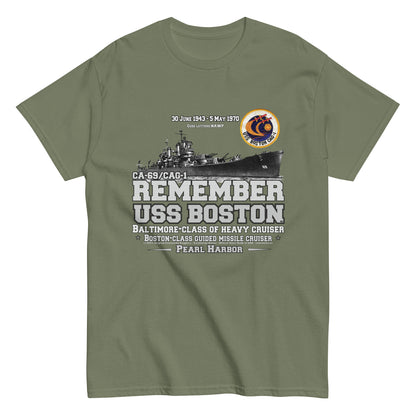 USS BOSTON t-shirt,USS BOSTON CA-69 t-shirt, Cruiser Veterans t-shirt, Comancha T-shirts,