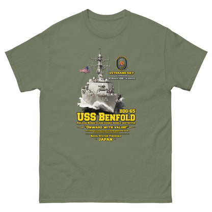 USS BENFOLD t-shirt,USS BENFOLD DDG-65 tee,Destroyer Veterans T-shirt, Navy veterans tee,Comancha Navy Tees,