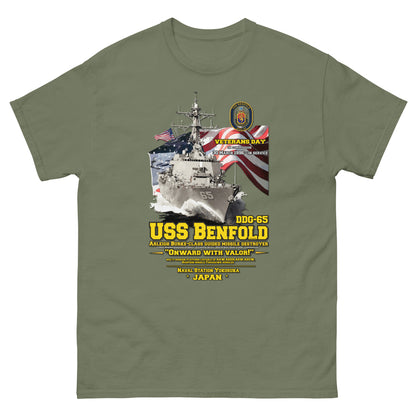 USS BENFOLD DDG-65 Destroyer T-shirt